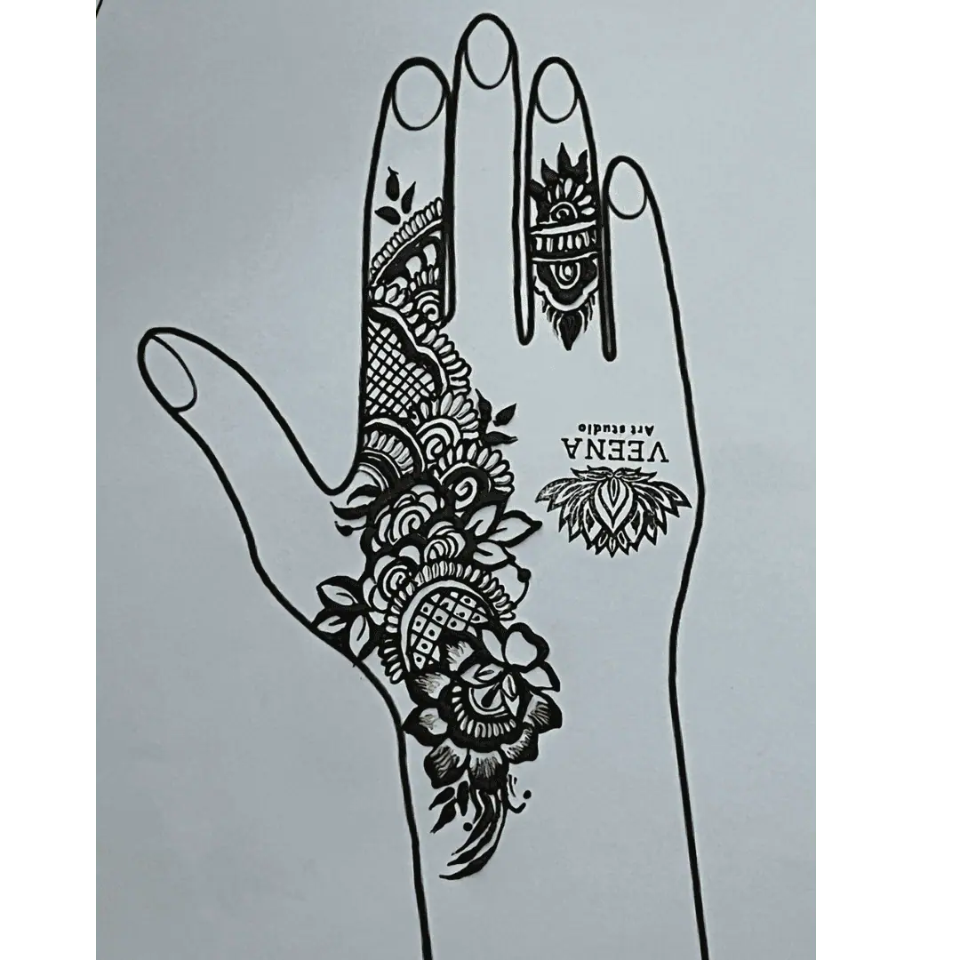 How to Design Your Own Mehandi Designs on Paper