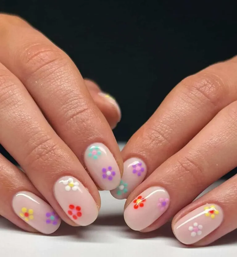 Nail-Art-Floral